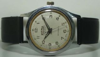 Vintage Roamer Winding Swiss Made Wrist Watch S382 Old Antique