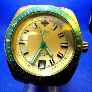 Zodiac Sea Dragon Zo2280 Swiss Watch Diver