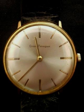 Vintage Girard Perregaux G/f Gents Watch