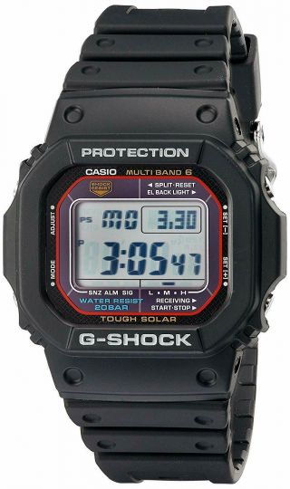 G - Shock Gw - M5610 - 1 Tough Solar Radio Watch Multiband 6 Casio