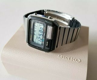 Vintage Seiko S229 - 5019 Pulsemeter & Papers