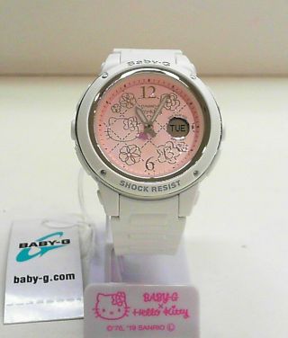 Casio Baby - G X Hello Kitty Limited Edition Watch Bga - 150kt - 7b