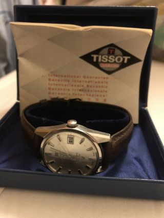 1972 Vintage Tissot Seastar Automatic Gents Watch Boxed