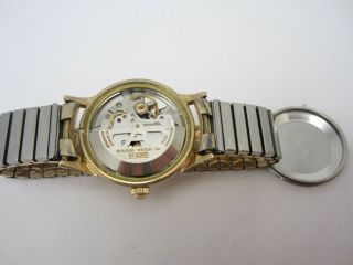 Vintage Bulova Selfwinding wrist Watch Gold Filled Case 6
