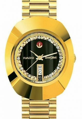 Vintage Rado Diastar 36mm Automatic Mens Wrist Watch Christmas Gift Item
