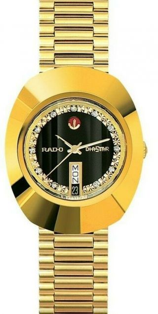 Vintage Rado Diastar 36mm Automatic Mens Wrist Watch Christmas Gift Item 2