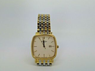 Men ' s Rotary Windsor Sapphire Glass Watch GB02401/02 Two - Tone Watch (417D) 2