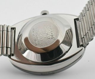 Vintage Rado Diastar 36mm Automatic Mens Wrist Watch Black Dial Gift Item 8