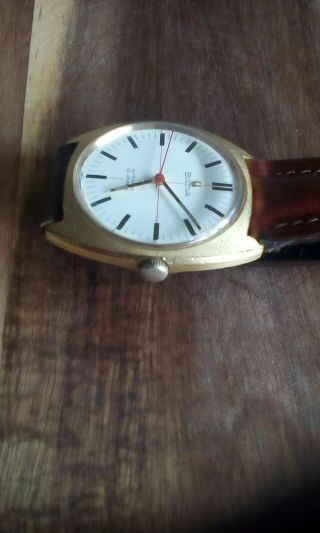 Vintage Mens Bulova Automatic Swiss Made Wrist Watch 7