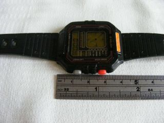 vintage - rare ZEON chrono LCD 16 melody watch - - restore/repairs etc 6