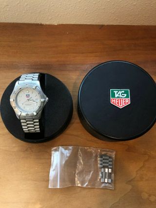 Tag Heuer We1111 - R Stainless Steel Divers Wach 38mm Saphire Crystal,
