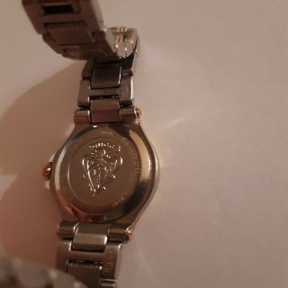 Gucci St.  Steel Two - tone 33mm Swiss Quartz Watch 9040L diamond numerals MOP 2