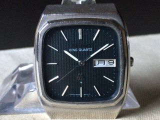 Vintage Seiko Quartz Watch/ King Twin Quartz 9923 - 501a Ss 1979