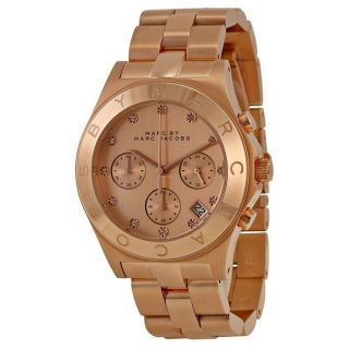 Marc By Marc Jacobs Gold Dial Ss Chronograph 40mm Ladies Watch Mbm3102