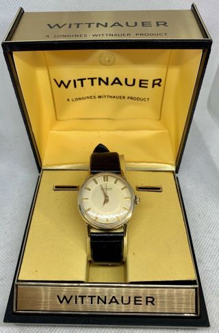 Vintage Wittnauer Automatic 17 Jewel Swiss Watch