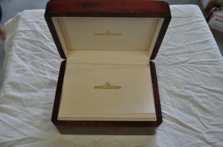 100 AUTHENTIC - VINTAGE JAEGER LECOULTRE INNER & OUTER MEN ' S WATCH BOX / Tool 5