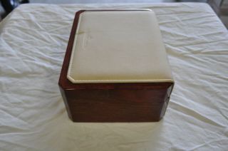100 AUTHENTIC - VINTAGE JAEGER LECOULTRE INNER & OUTER MEN ' S WATCH BOX / Tool 6