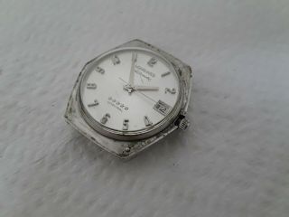 vintage wristwatch LONGINES ADMIRAL 5 STAR 17 j 501 SWISS fancy case automatic 2