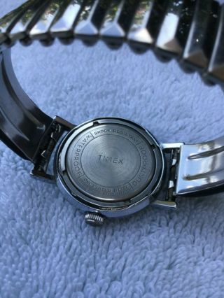 Vintage Timex Marlin 1950 ' s Chrome Plated Men ' s Watch All 5