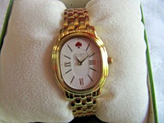 Kate Spade York Staten Gold - Tone Stainless Bracelet Watch Ksw1432 55 Off
