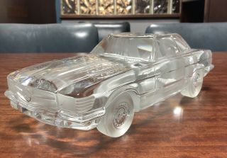 Daum Crystal Mercedes 500 Sl - France (from Factory) Buy Now