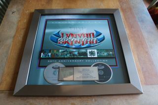 Lynyrd Skynyrd - Usa Riaa Platinum Cd Award / Thyrty Years 2003 Large Award
