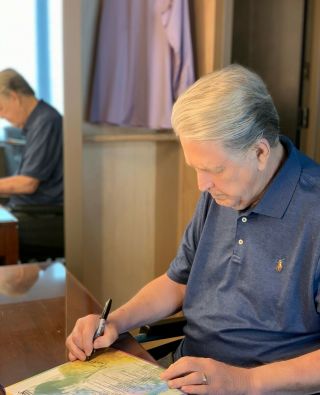 Brian Wilson 2019 signed collectible VIP poster 2