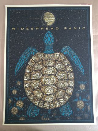 Slater Turtle Widespread Panic Spring 2013 Poster