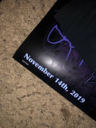 Tool 2019 Tour Poster Boston AUTOGRAPH IN HAND 11/14/19 5