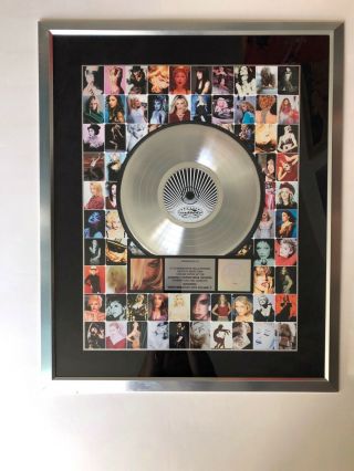 Madonna - GHV2 RIAA Platinum Sales Award Authentic Official Authentic 2