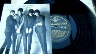 Beatles:please Please Me 1963 1st Gold Press Ex,  Fully Signed Promo Picture