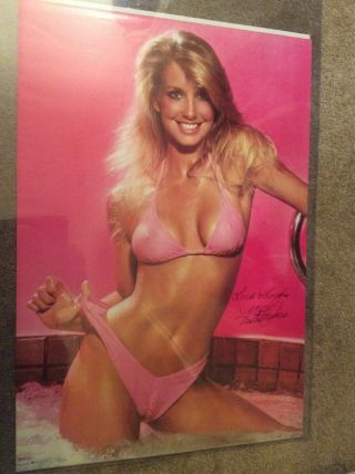 Starmakers1982 Heather Thomas 2129 Pink Bikini Poster - 22 