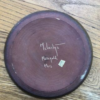 Vintage McCarty Pottery Studio Merigold Mississippi Signed 8 