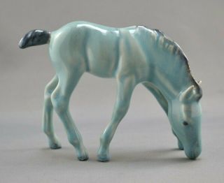 Rare BESWICK England BLUE FOAL - GRAZING No.  946 HORSE FIGURINE 12