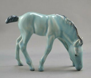 Rare BESWICK England BLUE FOAL - GRAZING No.  946 HORSE FIGURINE 3