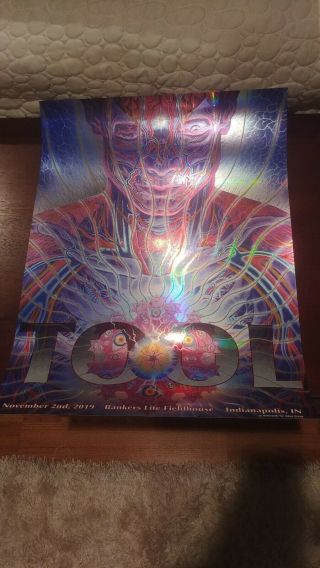 Tool Poster Indianapolis 2019 Alex Grey Bankers Life Fieldhouse