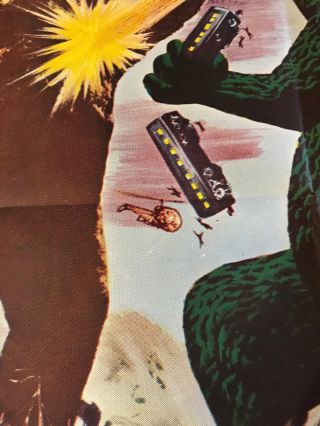 King Kong Vs.  Godzilla 1963 1 Sheet Movie Poster 27 