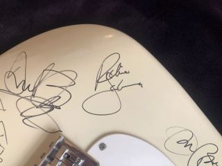 Bon Jovi Autograph Signed Guitar Fender JSA Hall of Fame Jon & Richie 6