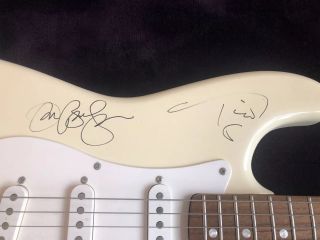 Bon Jovi Autograph Signed Guitar Fender JSA Hall of Fame Jon & Richie 7