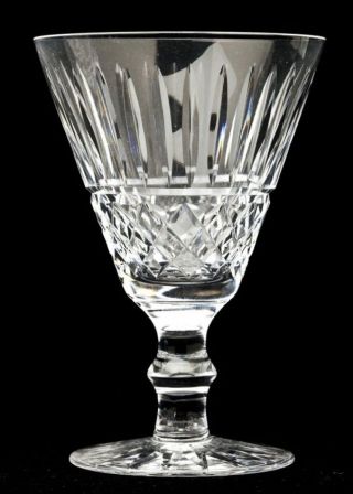 Set Of 12 Waterford Crystal Tramore Claret Wine Glasses Ireland 5 1/4 "