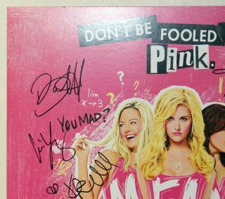 Ashley Park,  Kerry Butler Broadway Cast Signed MEAN GIRLS Poster 5