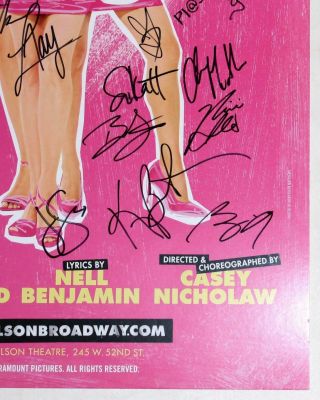 Ashley Park,  Kerry Butler Broadway Cast Signed MEAN GIRLS Poster 8