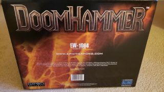 1st version EPIC WEAPONS WoW DOOMHAMMER,  STAND Number 62 in the World 3