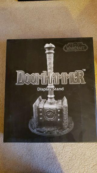1st version EPIC WEAPONS WoW DOOMHAMMER,  STAND Number 62 in the World 9