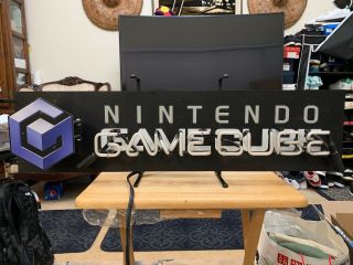Nintendo Gamecube Neon Store Sign Vintage
