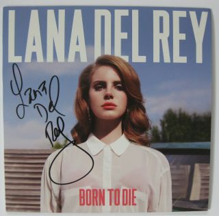 Lana Del Rey signed autographed Born to Die Album,  Vinyl Record,  exact Proof 3