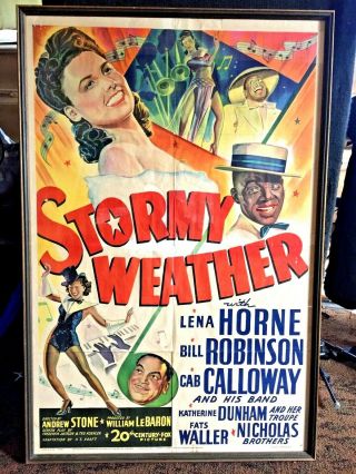 Stormy Weather Movie Poster 1943 Full Size