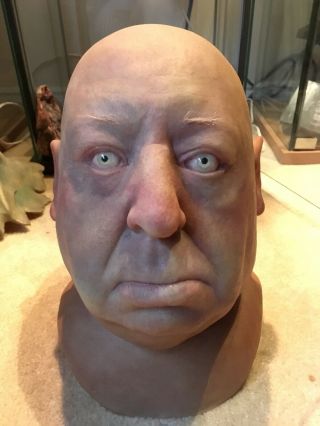 Alfred Hitchcock Silicone Head Cast