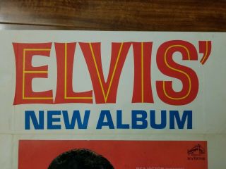 ELVIS PRESLEY Spinout Album RCA POSTER AD Record Stores ORIG 1966 LPM - 3702 2