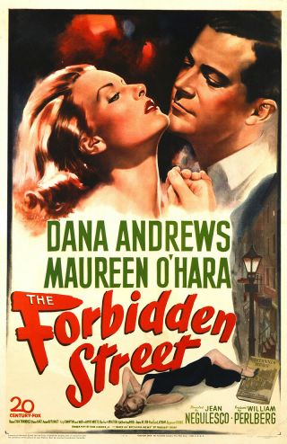 The Forbidden Street 1949 27x41 Orig Movie Poster Fff - 01430 Very Fine